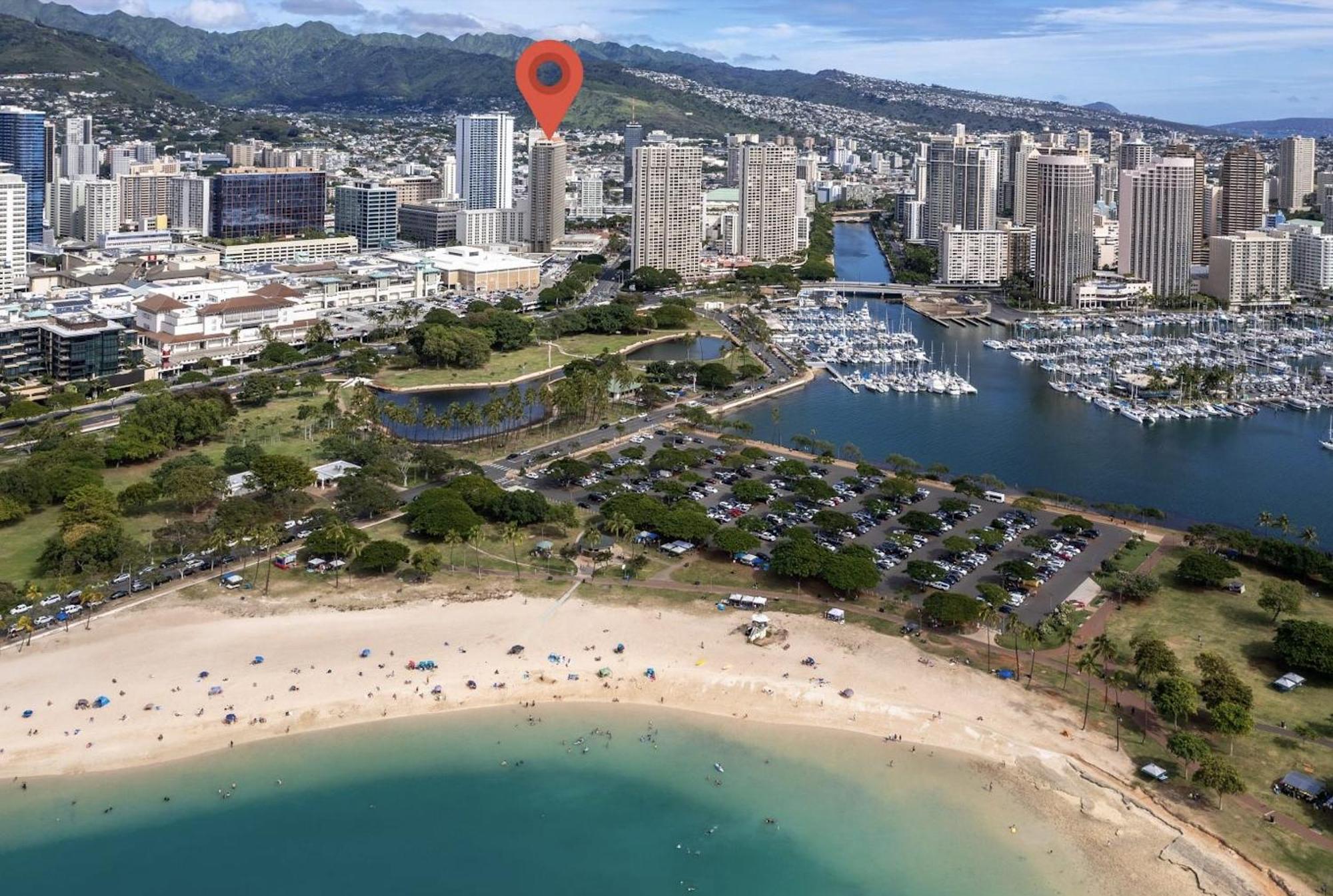 Ala Moana Condo By Zelloo Honolulu Exteriör bild